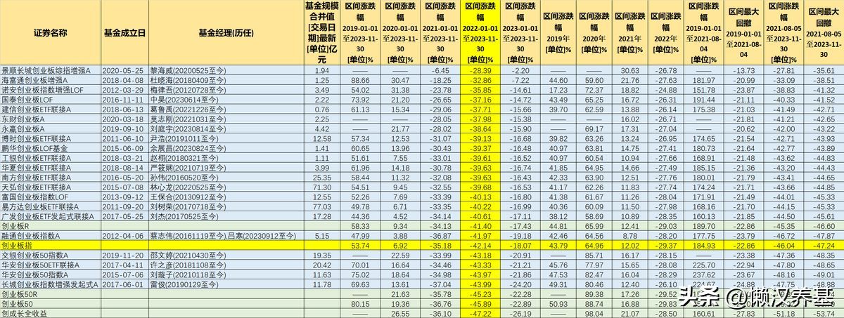 创业板指数基金排名前十名代码（创业板指数基金哪家强？）(图11)