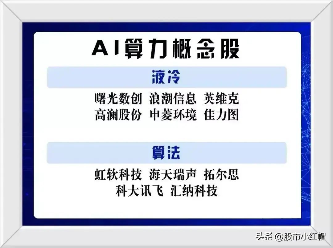 电力算力龙头（算力迎来王炸利好，有望成为新热点，相关概念龙头股一览）(图4)