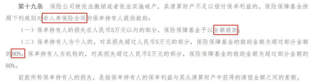 保险公司倒闭后的赔偿机制（保险公司破产了，我买的保险怎么办？只赔90%？）(图1)