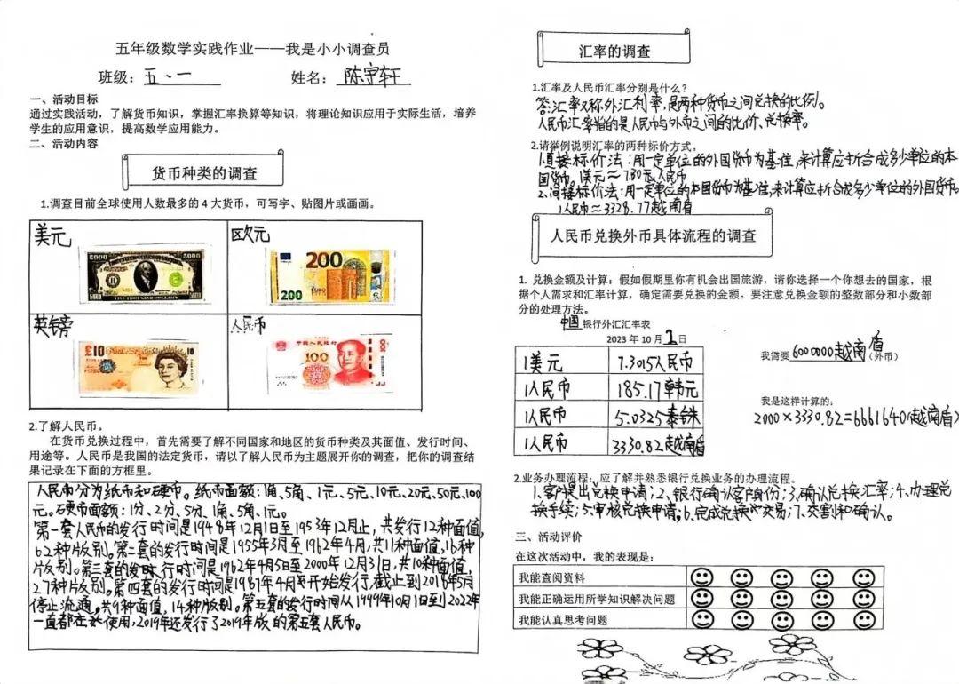 为国家富强而奋斗的人物手抄报（双流区协和实验小学 | 减负提质促实效，特色作业展风采）(图23)