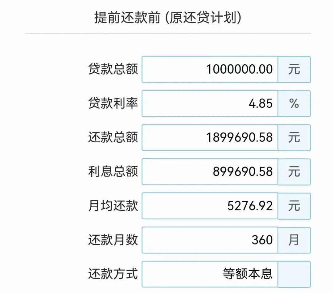 还贷款计算器最新2023（"提前还贷"风再起,有人排队超半年,划不划算?百万房贷提前还10万或可省息38万）(图7)